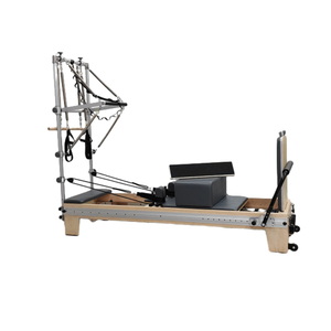 Reformer de Pilates con Torre y Riel Completo, Equipo de Pilates para Estudios de Fitness Comerciales y Centros de <span class=keywords><strong>Yoga</strong></span> - Product Image 1
