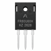 Diode de récupération rapide FR80U60H 80A/600V haute tension et haute intensité, boîtier TO-247H, tube unique MUR80U60
