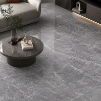 Dalle de pierre frittée de luxe style Route du Thé Ancienne 1600x3200mm, carrelage en porcelaine grand format pour mur de fond TV et sol de villa