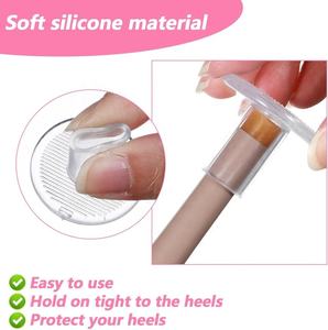 Anti-Slip Noise Heels Caps <b>Covers</b> Heels Replacement Tips Heel Stoppers High Heel Protectors for Wedding Grass Outdoor Events - Product Image 6