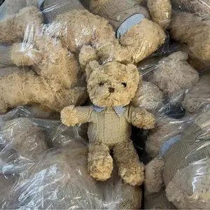 Großhandel individueller Pullover Teddybär gefüllte Plüschtiere Werbegeschenke günstige Firmengeschenke