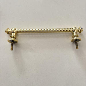 Fh9012 дешевые европейские похоронные шкатулки, изготовленные на заказ золотые ручки для гроба из розового золота, похоронные аксессуары для деревянного гроба - Product Image 2