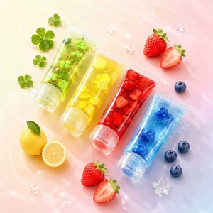 Giocattolo da spremere a lento ritorno in maltosio, a forma di dentifricio Aurora fluido transfrontaliero, creativo, trasparente, termoplastico che cambia forma, 12 cm - Product Image 1