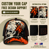 Gorra de Béisbol Personalizada al por Mayor OEM ODM con Bajo MOQ, Impresión, Bordado, Parches, Etiquetas Metálicas, Visera Curva, Estilo Urbano, Gorra Trucker