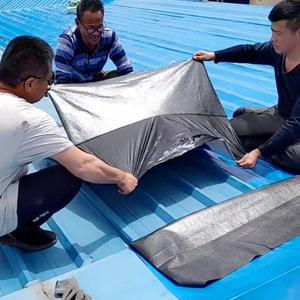 Membrane imperméable pour <span class=keywords><strong>toiture</strong></span> métallique autocollante, film de surface en fluorocarbone résistant pour la <span class=keywords><strong>réparation</strong></span> des fuites de <span class=keywords><strong>toiture</strong></span> de hangar extérieur, entrepôt - Product Image 6