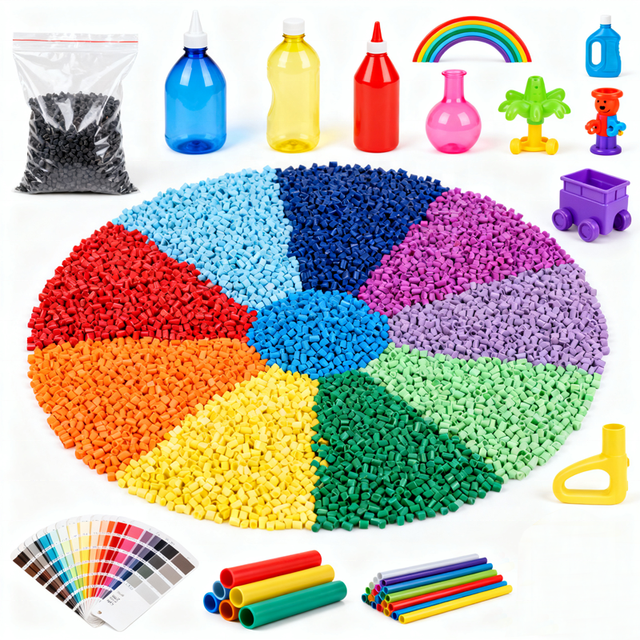 Custom Color Masterbatch for Any Match with PP PE PET ABS PC Polymer Carrier Get Free Sample