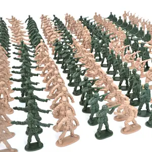 Minifiguras DE ACCIÓN militares del Ejército para niños, soldado de juguete de plástico mezclado, 360 Uds., 1:72