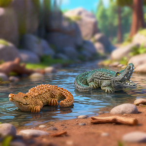 Miniature <span class=keywords><strong>de</strong></span> <span class=keywords><strong>crocodile</strong></span> réaliste pour micro-paysage, accessoire <span class=keywords><strong>de</strong></span> <span class=keywords><strong>d</strong></span>écoration <span class=keywords><strong>de</strong></span> scène DIY, petite <span class=keywords><strong>d</strong></span>écoration <span class=keywords><strong>de</strong></span> bureau ou <span class=keywords><strong>de</strong></span> voiture - Product Image 3