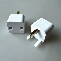 Adaptateur de mise à la terre blanc en gros prise de courant standard américain/européen/britannique pour tapis de mise à la terre convient au type de feuille