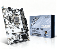 Carte mère de bureau originale 100% neuve JS H410M-DH M-ATX, prise en charge du processeur de 10e génération I7/I5/I3, SATA double DDR4 H410 pour PC