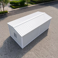 Maison préfabriquée étanche, maison modulaire mobile, bureau préfabriqué, bâtiment de 20 pieds, maisons portables prêtes à l'emploi, maison conteneur détachable