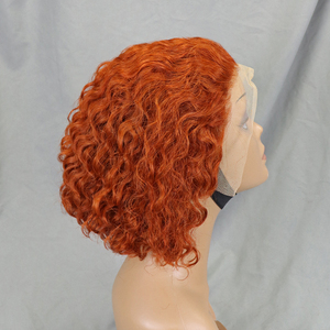 วิกผมบ๊อบแบบลูกไม้ด้านหน้า 13x4 HD ลอนลึกแบบ Deep Water Wave <span class=keywords><strong>ผม</strong></span>แท้ 100% วิกผมบ๊อบสั้นแบบลูกไม้ด้านหน้า 10 นิ้ว วิกผมบ๊อบแบบลูกไม้ด้านหน้าโปร่งใส - Product Image 5