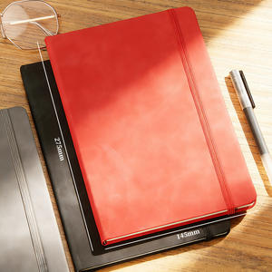 Customized Factory Wholesale Yangbapi A5 PU Strap Thread <b>Sewing</b> High Quality Business Meeting Minutes Notebook Gift <b>Box</b> - Product Image 1