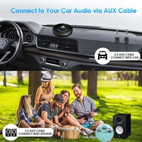Reproductor de CD/MP3 Portátil Recargable CONFRONT SB-3703 con Altavoz y Control por Aplicación para Uso en Automóvil