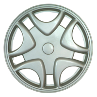 Cache-roues universels en plastique PP pour voiture, plusieurs styles, couleur argent, pour berline – Fournisseur d'usine