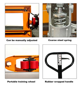 Chariot à palettes hydraulique manuel SYNGE de 2 tonnes avec longueur de fourche personnalisée pour restaurants, imprimeries et commerces de détail - Product Image 2