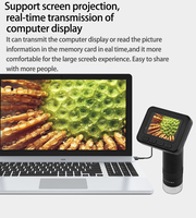 Loupe électronique numérique avec écran LCD et éclairage LED pour la réparation de bijoux et de montres