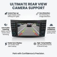 Reproductor de DVD para Automóvil con Sistema Linux de 7 Pulgadas para Mercedes-Benz W211 (2002-2008), con Unidad Principal Inalámbrica Multimedia Android Auto y CarPlay BT