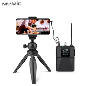Il mio microfono WLJ01 UHF senza fili Lavalier Clip microfono risvolto microfono per fotocamera cellulare <span class=keywords><strong>PC</strong></span> portatile - Product Image 5