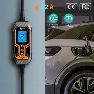 Nouvelle borne de recharge portable pour voiture électrique 7 kW 16/32 A, type 2 IEC 62196-2 - Product Image 5
