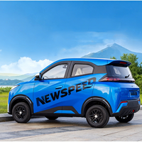 Quadricycle intelligent mini SUV électrique 4 roues avec moteur 2000W, batterie lithium 48V/60V, autonomie 201-300km, certifié CE