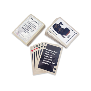 2024 profesional <span class=keywords><strong>China</strong></span> fábrica impresión personalizada naipes impresión naipes tamaño personalizado sublimación póquer tarjeta póquer - Product Image 1