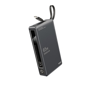 Rpp-87ชาร์จเร็ว65W + 22.5W <span class=keywords><strong>20000mAh</strong></span> พร้อมสายเคเบิล Type-C 65W สำหรับแล็ปท็อป - Product Image 1
