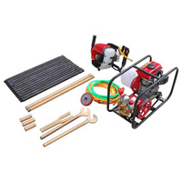 Appareil de forage d'échantillonnage d'exploration de 30 mètres, appareil de forage portable à dos d'exploration géologique