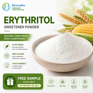 Eritritol Natural Puro, Polvo Cristalino Blanco, 100 Mallas, Cero Calorías, Estable al Calor, Sin OGM, Edulcorante Sin Azúcar para Bebidas - Product Image 6