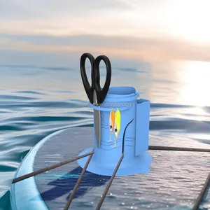 户外运动配件水上运动冲浪帆船配件桨板和皮划艇可拆卸夹硅胶杯架