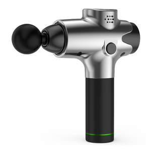 Pistola de massagem muscular corporal portátil sem escova 24V, mini pistola massageadora profissional - Product Image 1