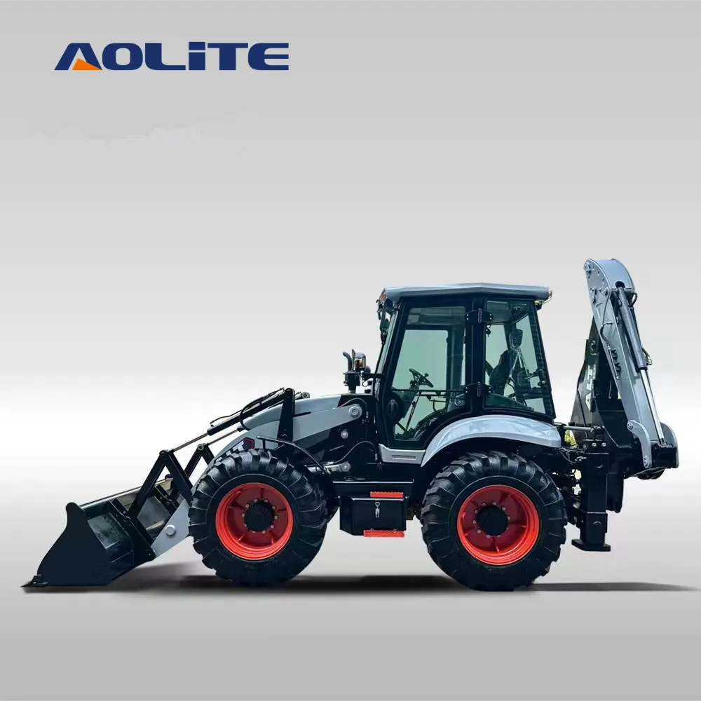 Factory AOLITE ALT BL105-25 backhoe loader equipment compact 388h bucket wz30 25 backhoe loader 1 ton free shipping