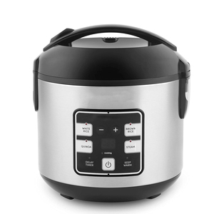 Stainless Multifunction Delux <b>Multi</b> Purpose Big Rice <b>Cooker</b> Commercial Cylinder Steel <b>Multi</b> Smart Rice <b>Cookers</b> - Product Image 1