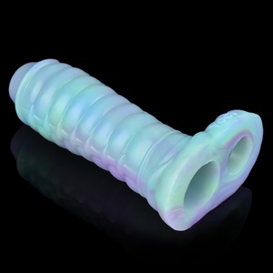 Funda de Silicona para Pene YOCY, Condón Reutilizable, Extensor de Pene, Funda para Agrandar el Pene, Dildo Hueco, Juguetes Sexuales para Hombres - Product Image 5