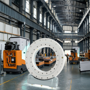 17 inch mở loại Worm Gear ROTARY Reducer cho xe đặc biệt với động cơ thủy lực - Product Image 5