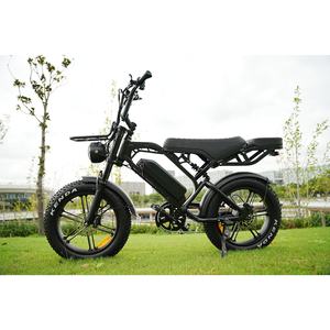 Zerogo จักรยานเสือภูเขาระบบไฟฟ้า V8 fatbike ระบบกันสะเทือนเต็มรูปแบบ V20 fatbike ไฟฟ้าโปร Momo คลังสินค้าในต่างประเทศ - Product Image 2