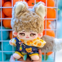Figurine en peluche personnalisée en peluche mignon dessin animé Anime cri trésor poupée avec vêtements décorations de noël cadeaux d'anniversaire en gros