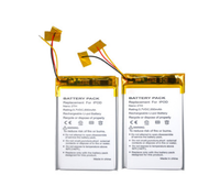 Baterai Li-ion OEM 3.7V 616-0282 550mAh untuk Baterai iPod Nano 2