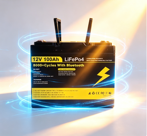 Batería de Iones de Litio HT 12v 100ah 200ah LiFePo4 en Stock en la UE, Alta Capacidad y Versatilidad, Amplia Aplicación para Almacenamiento de Energía en RV - Product Image 1