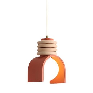 Vintage Cream Bedroom Pendant <b>Light</b> Resin LED Eye Caring Home Decor Nordic Minimalist Design - Product Image 5