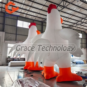 Globo <span class=keywords><strong>Inflable</strong></span> Gigante <span class=keywords><strong>de</strong></span> <span class=keywords><strong>Gallo</strong></span>, Mascota Animal, <span class=keywords><strong>Disfraz</strong></span> <span class=keywords><strong>Inflable</strong></span> Personalizado para Publicidad - Product Image 6
