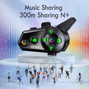 N + 1 biniciler motosiklet BT interkom kulaklık D2-6X müzik paylaşımı interkom kulaklık 300M - Product Image 4