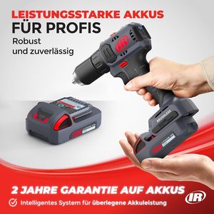 Ingersoll Rand D3141 1/2 In Cordless Compact Drill Driver 20V Brushless Lithium Ion Battery <b>Powered</b> Professional Grade - Product Image 4