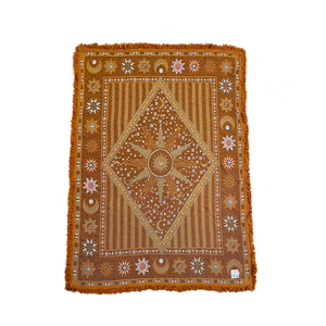 Customized 100% Recycled Cotton Woven Throw Blanket Outside <strong>Picnic</strong> <strong>Rugs</strong> - Product Image 3