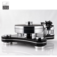 Tourne-disque JR Transrotor ZET3 avec garantie de 2 ans, réponse en fréquence 20Hz-20kHz, fonction silencieuse pour la lecture de vinyle, musique Hi-Fi