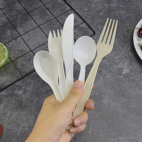 Cutlery Corn Starch Cutlery Set Compatible Biodegradable Knife