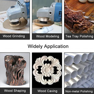 Haakse Slijper Polijstschijf Houtbewerking Slijpen Doornschijf Platte Schijf Plastic Polijstwiel Hout Thee Plaat Wortel Carving Tool - Product Image 4