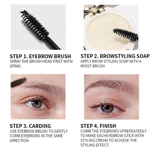 Vente en gros Laminatuon savon de coiffage pour les sourcils kit de cire gel logo personnalisé marque privée savon pour les sourcils transparent et imperméable à l'eau longue durée - Product Image 4
