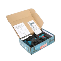Professionnel 2 pièces charge Lithium perceuse électrique perceuse à main et meuleuse d'angle puissance ensemble d'outils sans fil