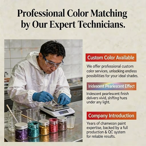 <span class=keywords><strong>Peinture</strong></span> caméléon ASHUE, 50 ml chacune, kit de 6 couleurs, <span class=keywords><strong>peinture</strong></span> acrylique à changement de couleur, avec service de couleur personnalisée, fabriqué en Chine - Product Image 5
